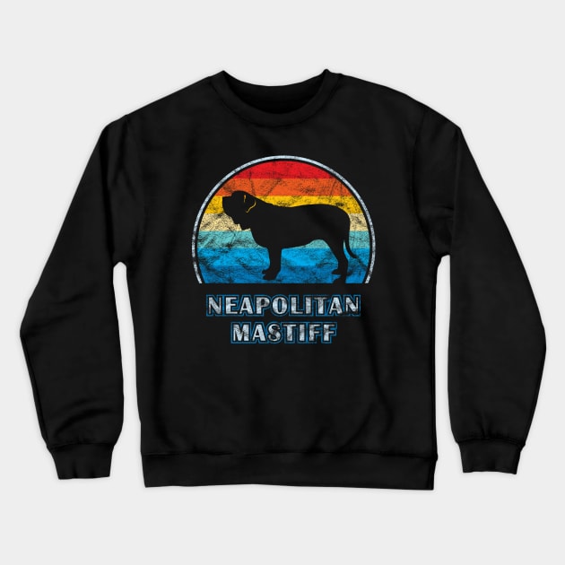 Neapolitan Mastiff Vintage Design Dog Crewneck Sweatshirt by millersye